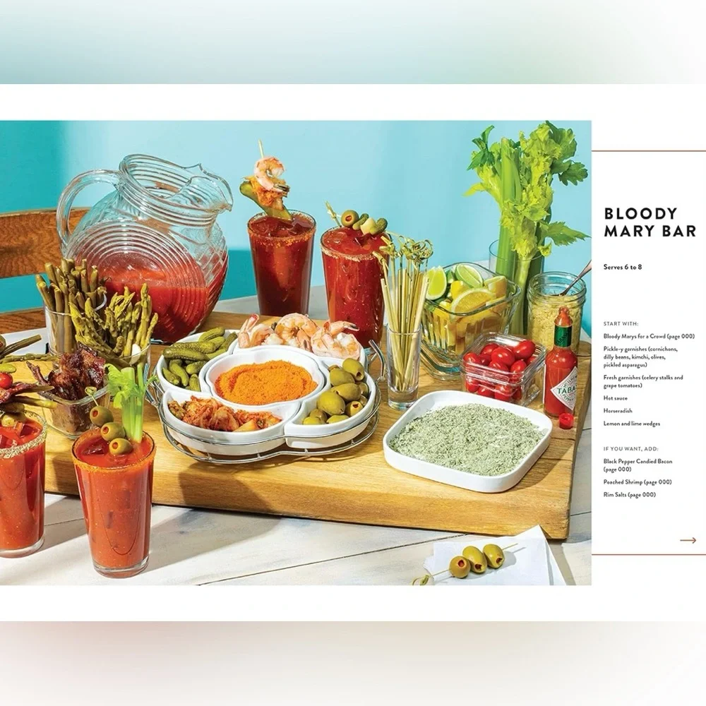 NEW!! Boards Stylish Spreads for Casual Gatherings Hardcover Cookbook-(NWT)